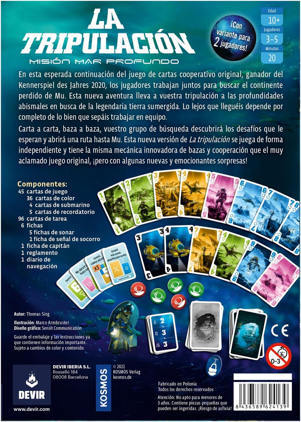 Juego La Tripulación Mar profundo Niños