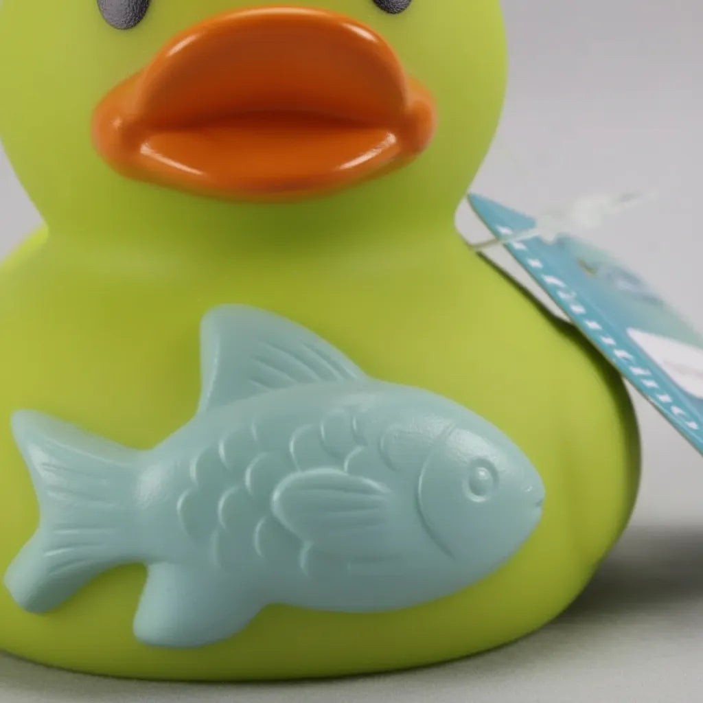 Juguete Patito De Baño Infantino Pescador Para Bebés Niños