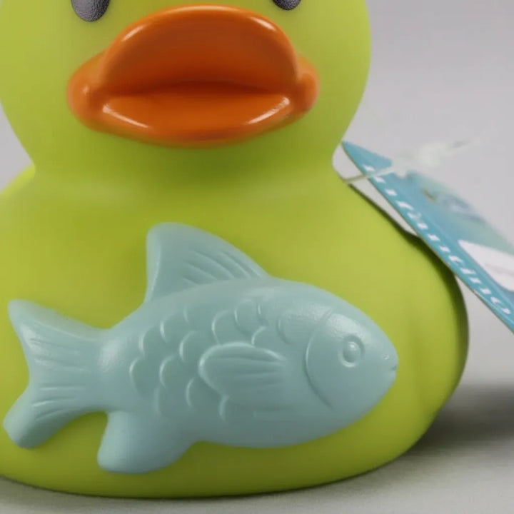 Juguete Patito De Baño Infantino Pescador Para Bebés Niños
