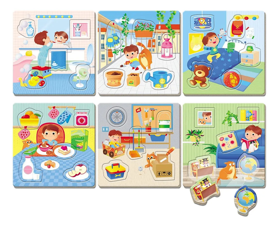 Juego Didáctico Cada Cosa En Su Lugar Niños