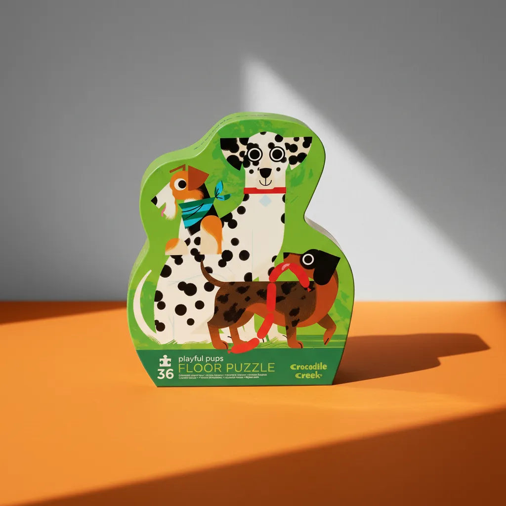 Rompecabezas 36 Piezas Cachorros Juguetones