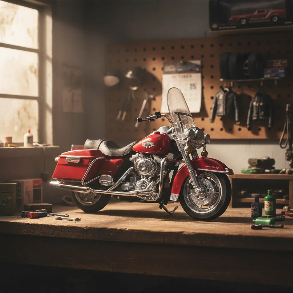 Moto Harley-davidson 1:18 Road King Serie 40