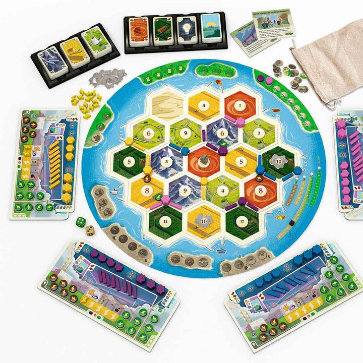 Juego De Mesa Catan Energías Devir Adultos