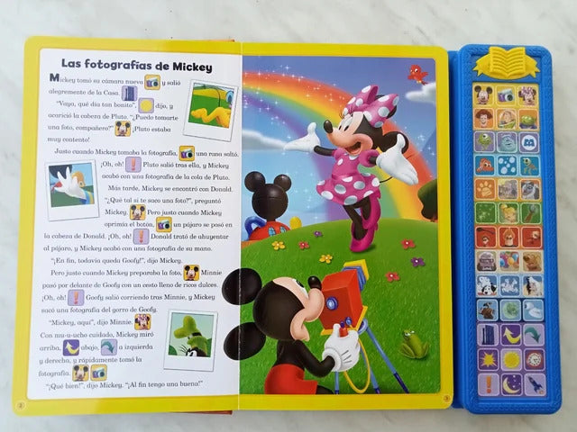 Libro Didáctico Tesoro De Cuentos Sonido Niños