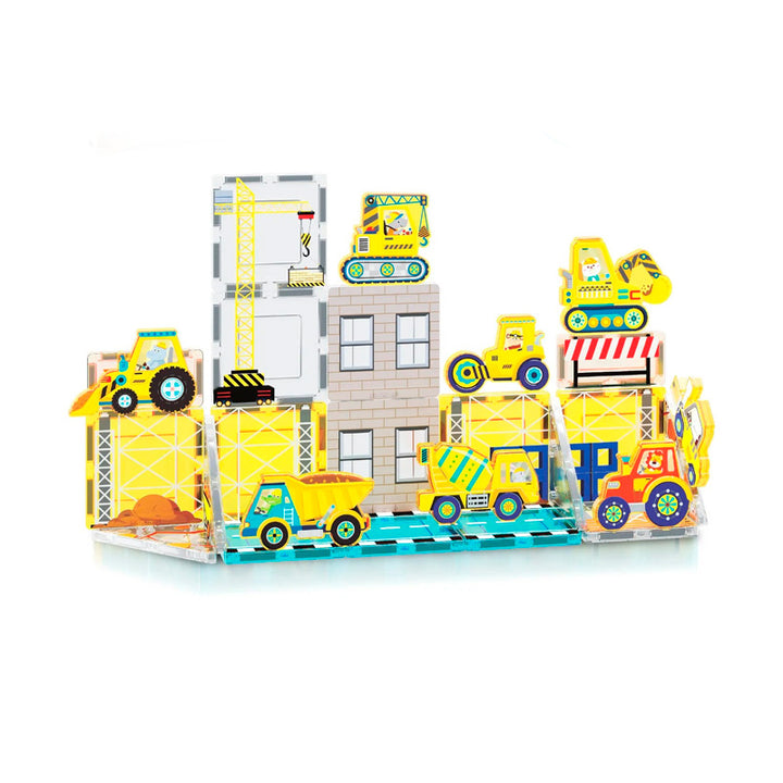 Juego Bloques Construcción Magnéticos  Niños