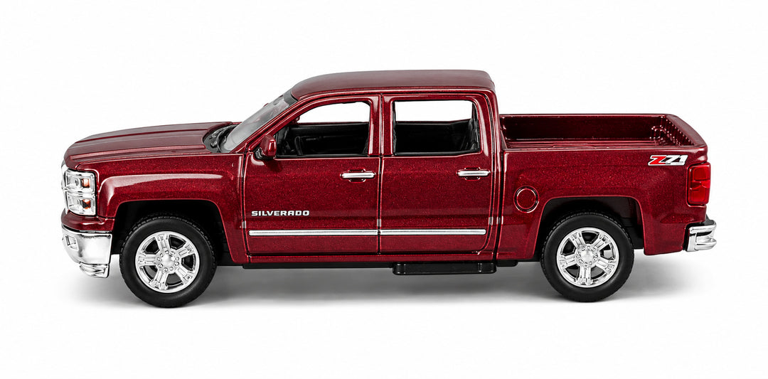 Carros Coleccionable 1:36 Chevrolet Silverado 1500 Rojo