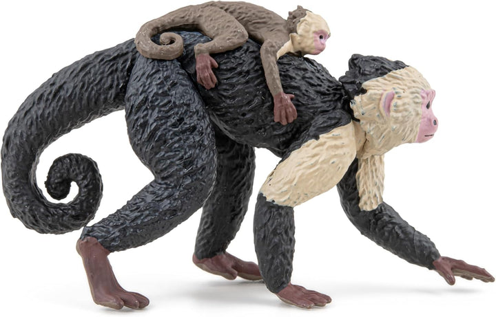 Figura Mono Capuchino Pintada A Mano papo