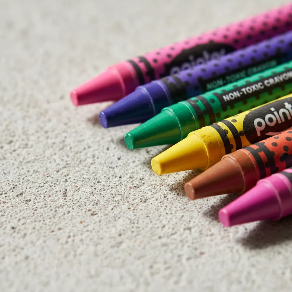 Primeras Crayolas Ninos 12 Unidades