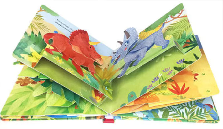 Libro Interactivo Usborne Pop Up Dinosaurio Para Niños