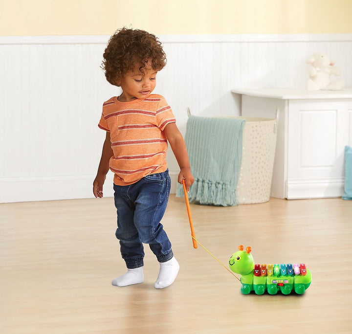 Juguete Estimulación Musical Oruga Para Bebés