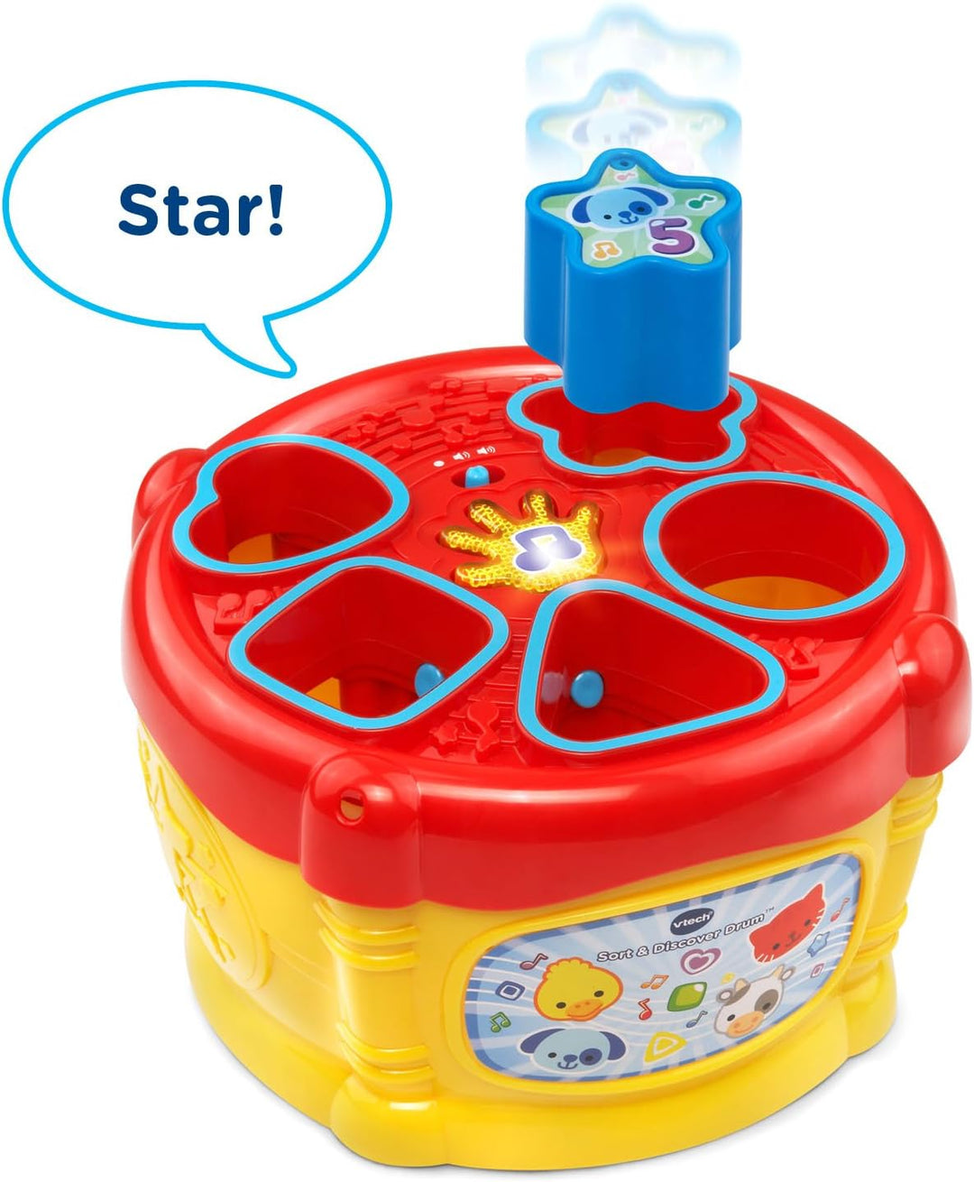 Juguete Tambor Musical Clasifica Y Descubre Para Niños