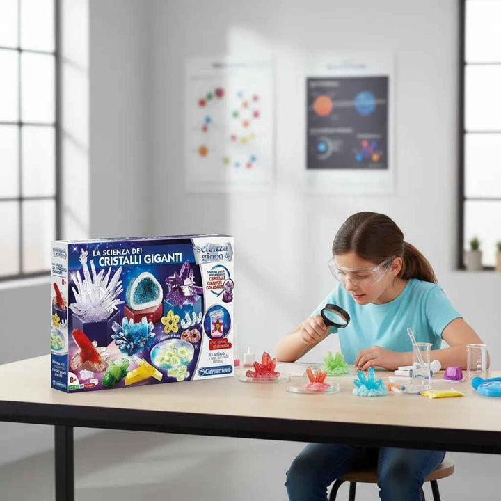 Juego De Experimentos Cristales Gigantes Niños