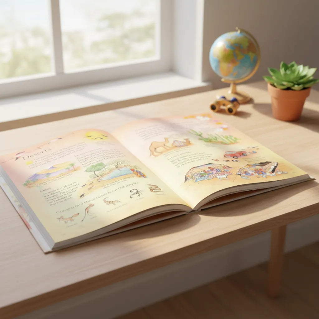 Libro Didáctico Atlas Ilustrado Usbone Para Niños