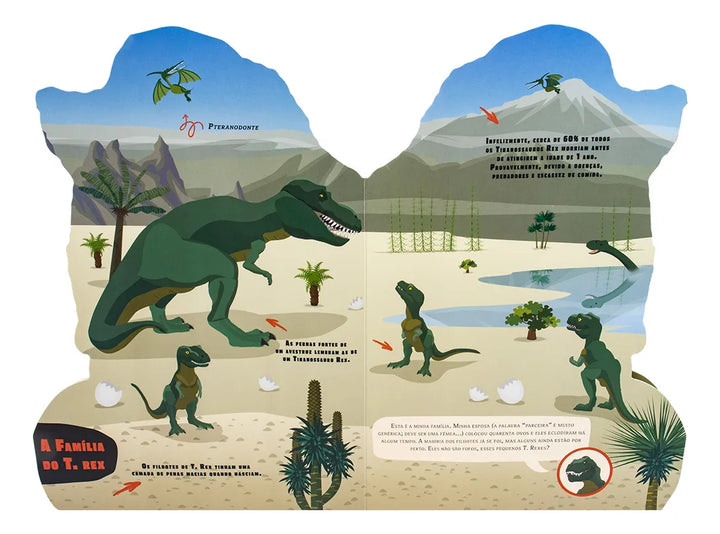 Libro Didáctico Infantil T. Rex Lexus Niños