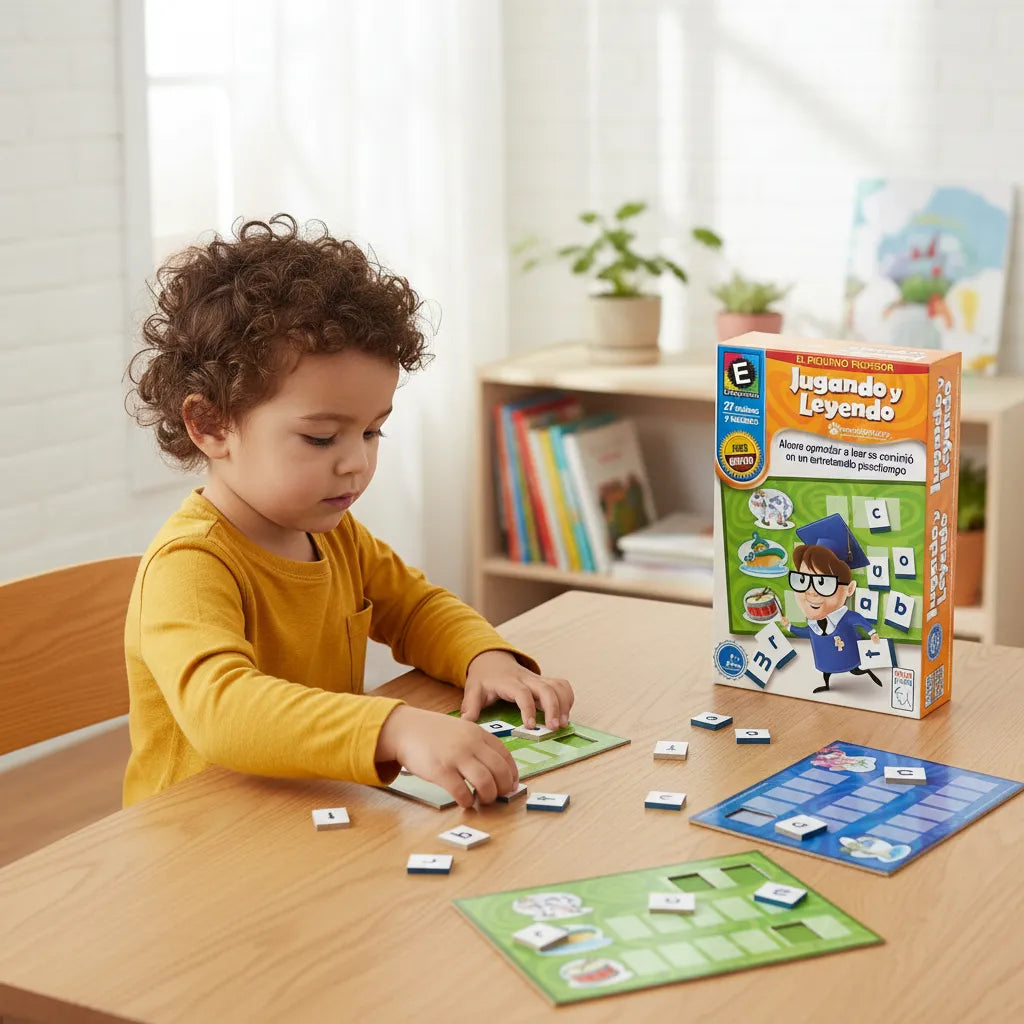 Juego Didactico Jugando y Leyendo Palabras Ronda