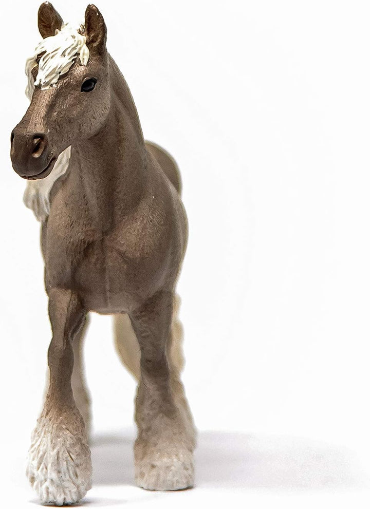 Figura Yegua Torda Plateada Pintada A Mano Schleich