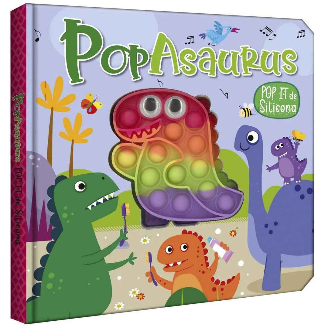 Libro Interactivo Pop It Dinosaurios Diversión Niños
