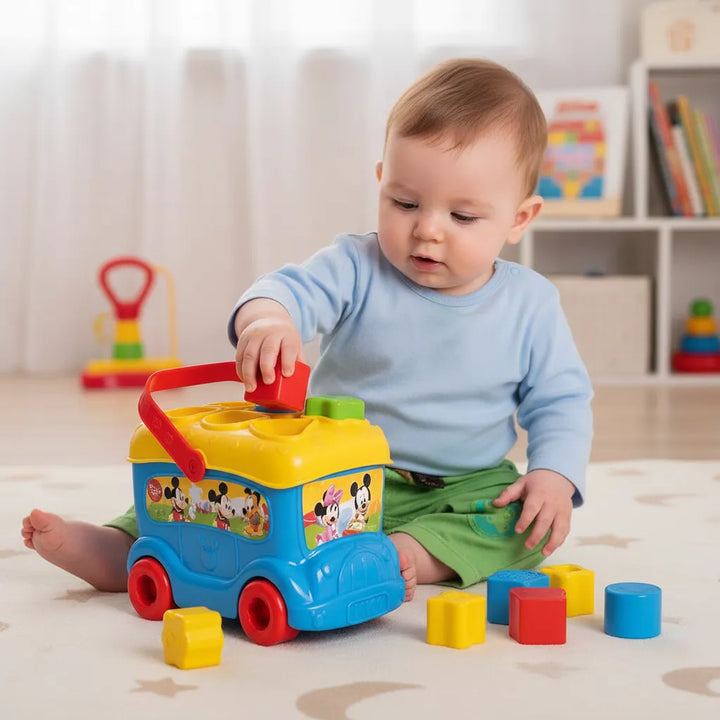 Juego Didácticos Autobús Formas Para Niños