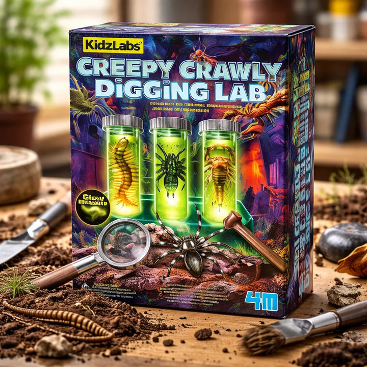 Juego Experimentos Científico Kit Excavación Insectos Niños