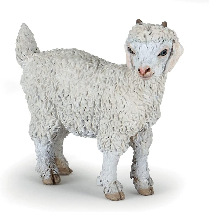 Figura Coleccionable Cabrito Angora Pintado A Mano Papo