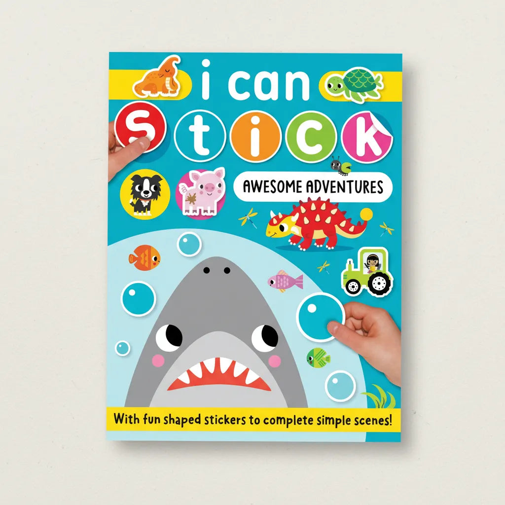 Libro De Actividades Stickers Yo Puedo Hacerlo
