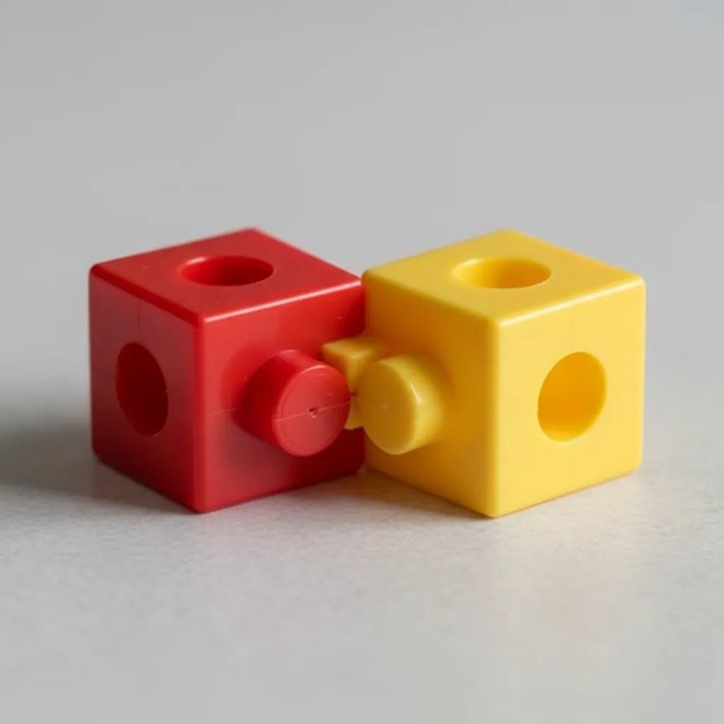 Juego Didáctico Matemático De Construcción Para Niños