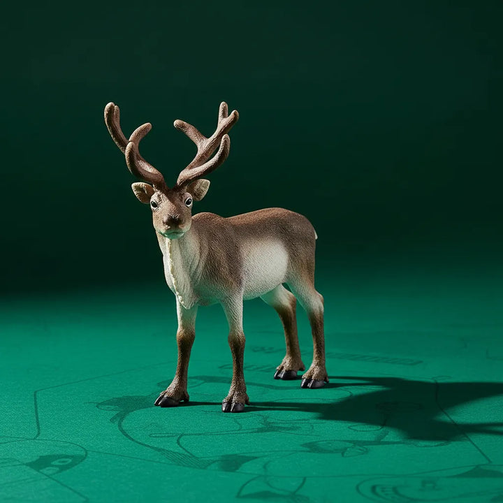 Figuras Animales Reno Pintada A Mano Schleich