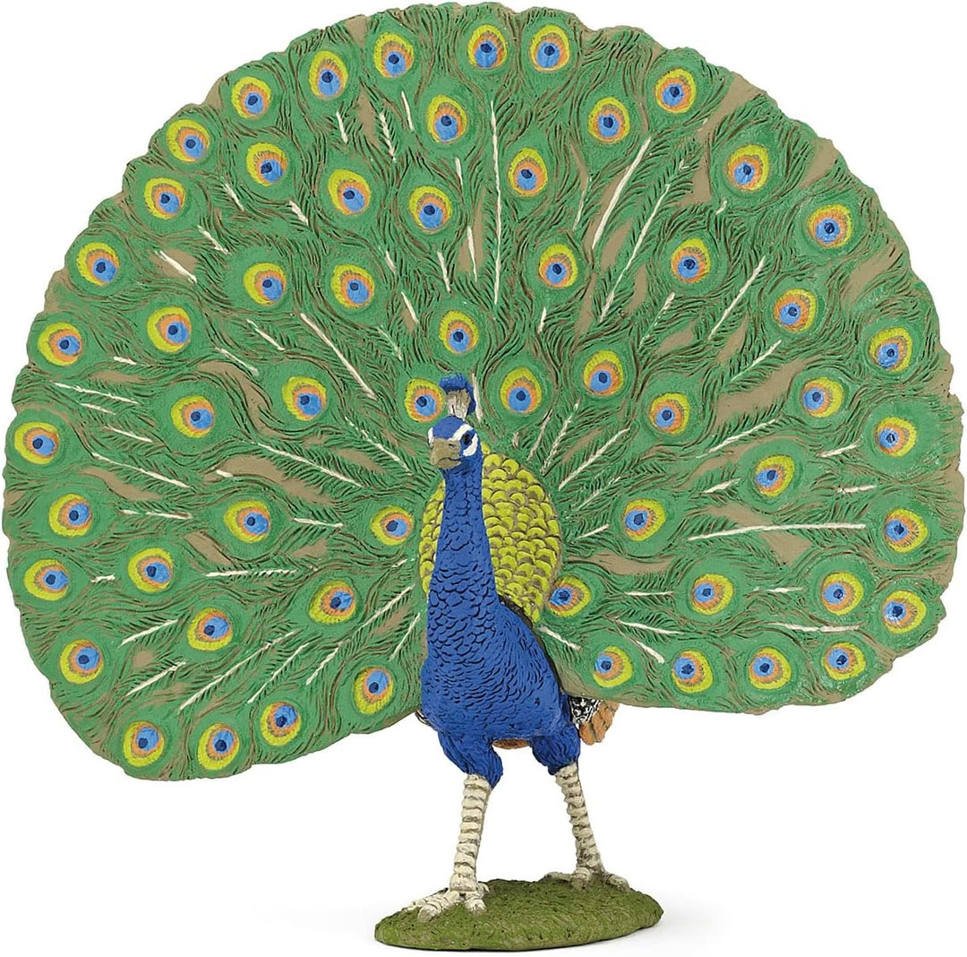 Figura Coleccionable Pavo Real papo Para Niños