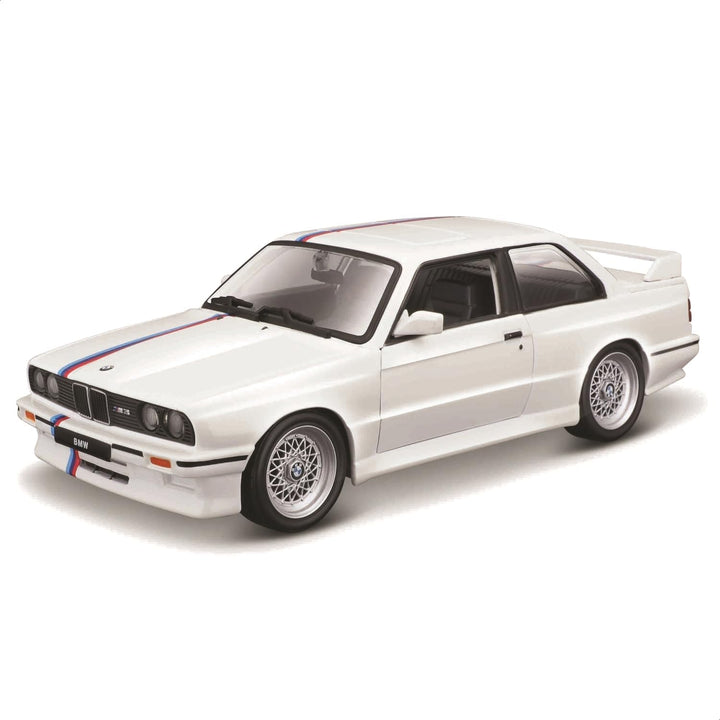 Carro Coleccionable 1:24 Bmw M3 (e30) 1988 Blanco