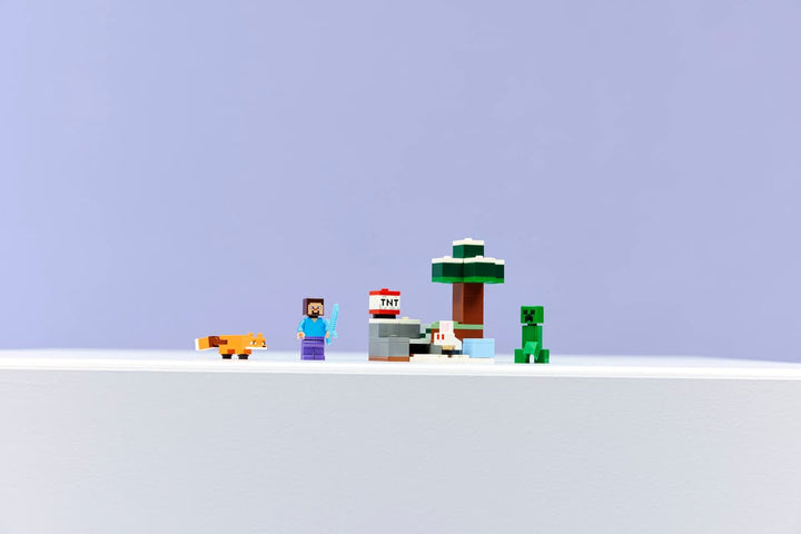 Juego Construcción Minecraft Aventura La Taiga Lego Original