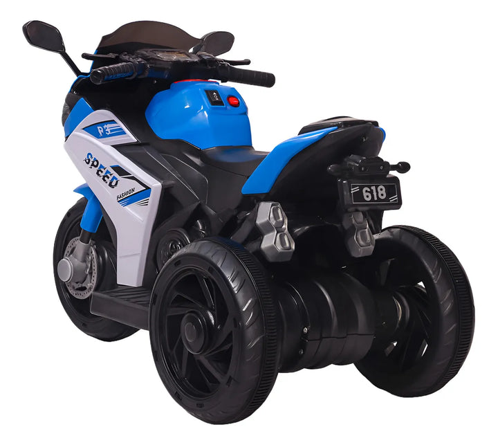 Moto Eléctrica policía Sonidos Luces Niños