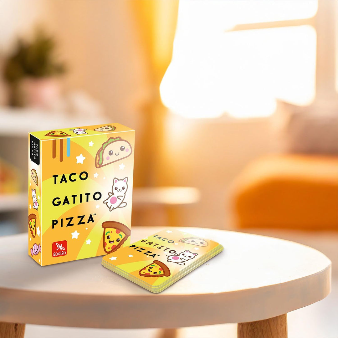 Juego De Mesa Taco Gatito Pizza Adulto Niños