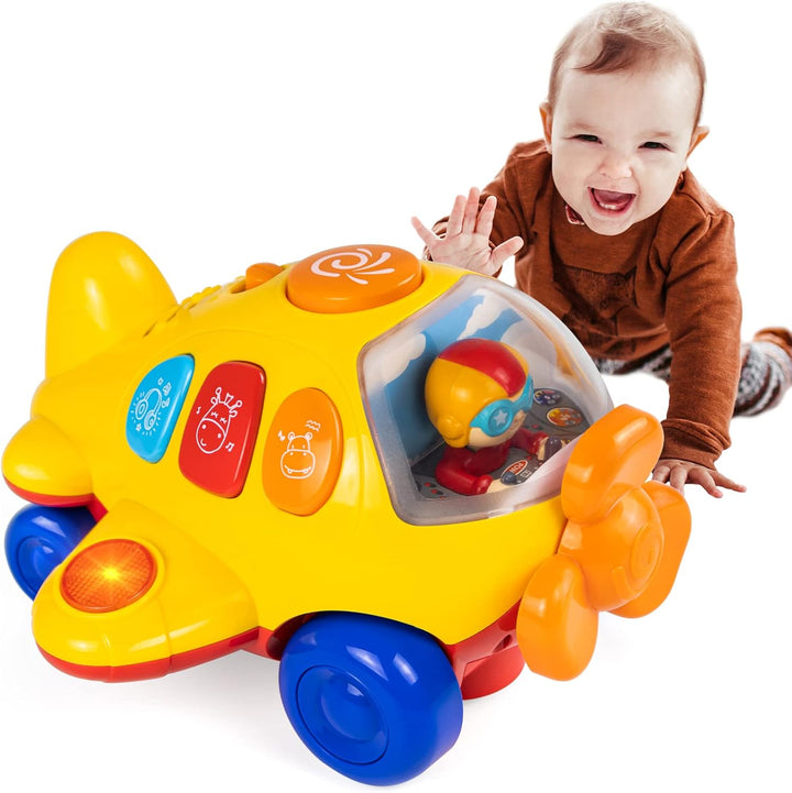 Juguete Avión Con Música Y Sonido Para Niños