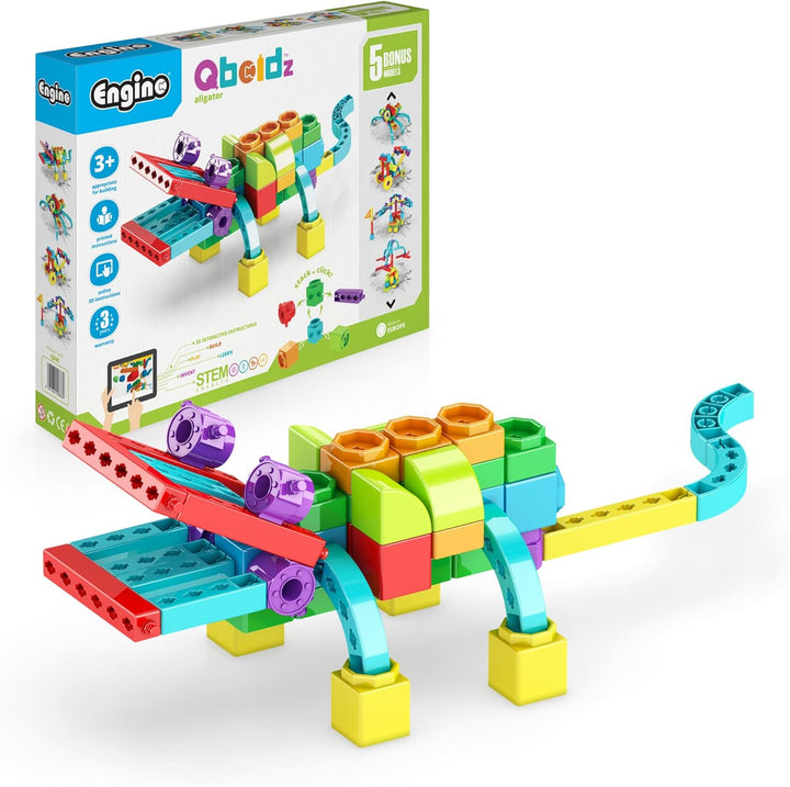 Juego De Construcción Animales Y Maquinas