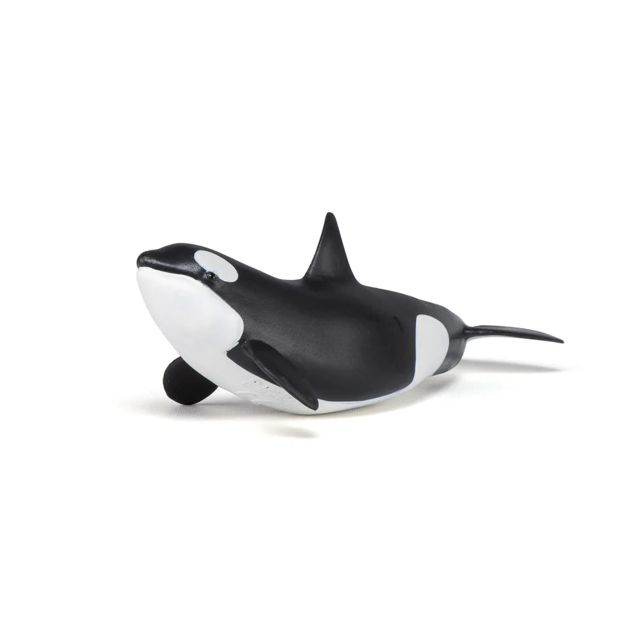 Figura Coleccionable Bebé Orca Papo Pintada A Mano