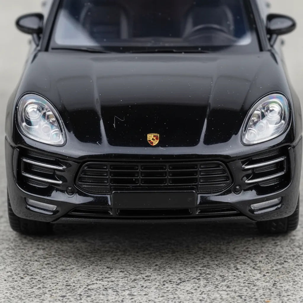 Carro Bburago 1/43 Coleccionable Porshe Macan Negro