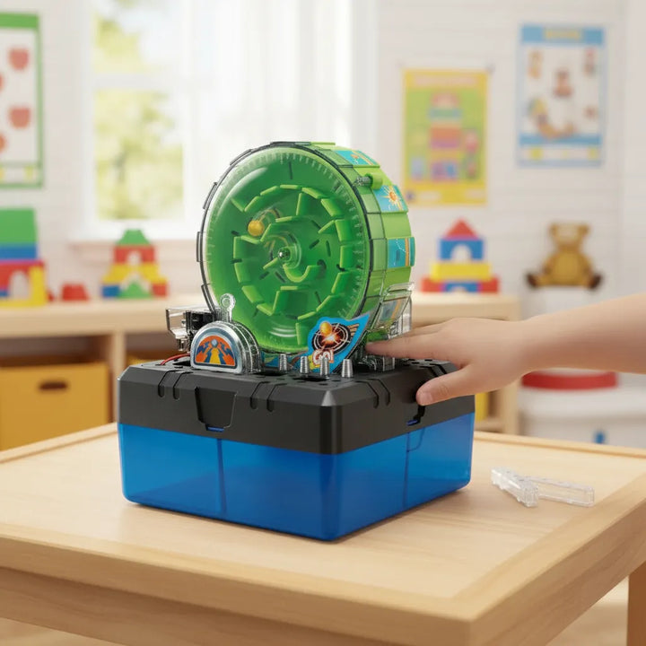 Experimento STEM Laberinto En Espiral Para Niños