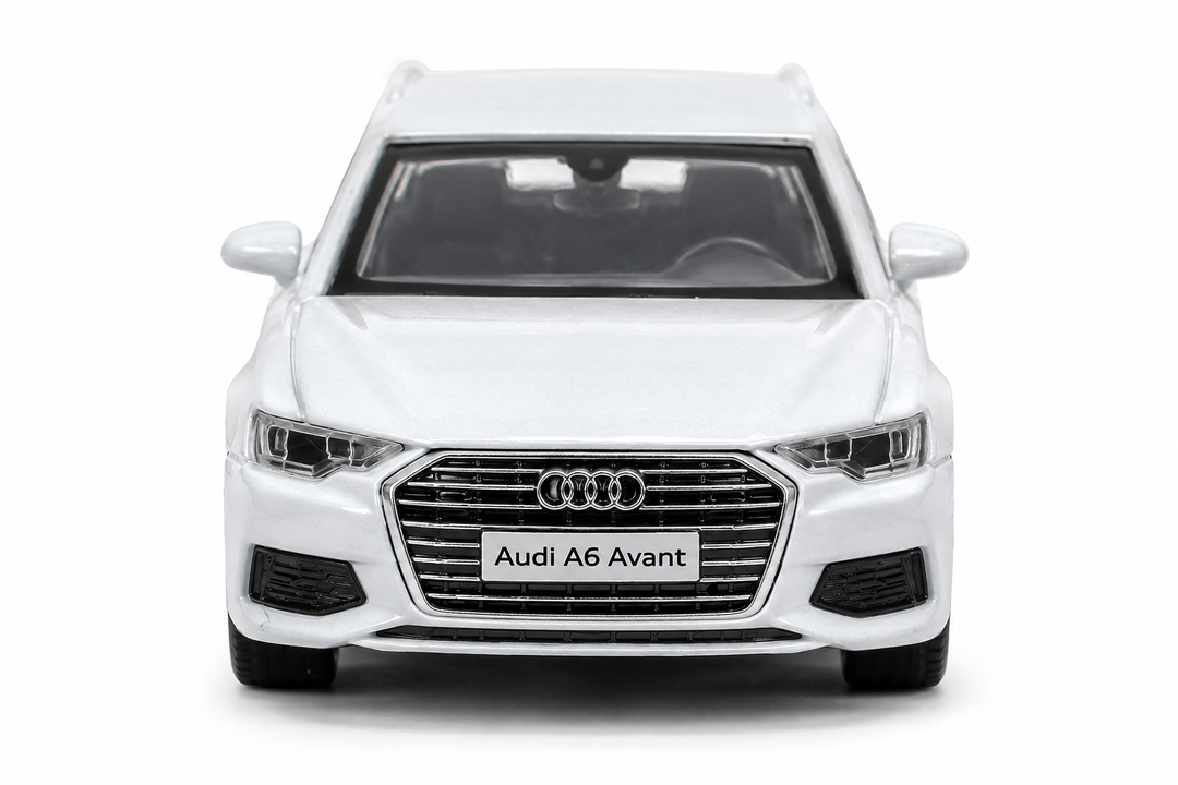 Carro Coleccionable 1/43 Bburago Audi A6 Avant Blanco