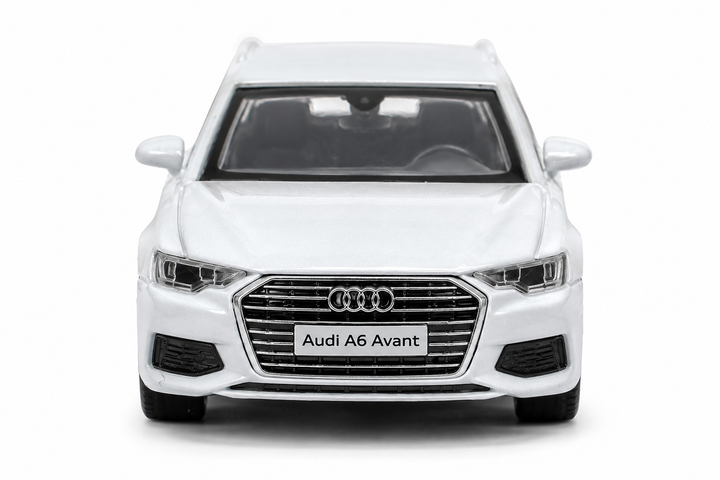 Carro Coleccionable 1/43 Bburago Audi A6 Avant Blanco