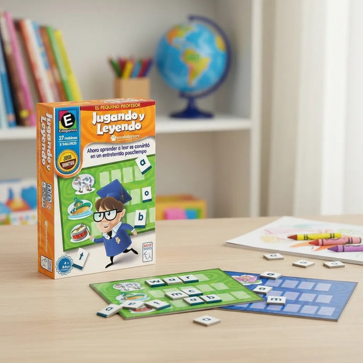 Juego Didactico Jugando y Leyendo Palabras Ronda