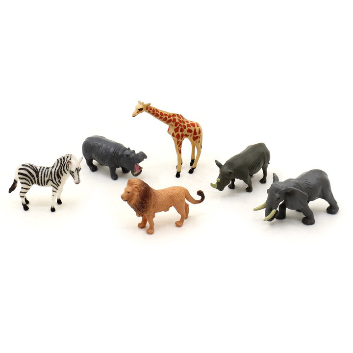 Set Figuras Animales  Salvaje Para Niños