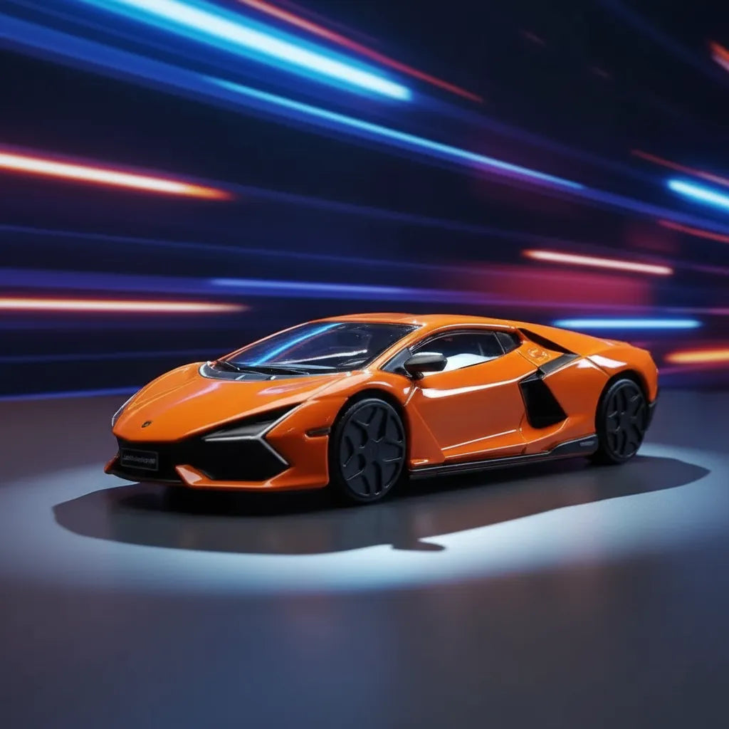 Carro Coleccionable Lamborghini Revuelto Naranja