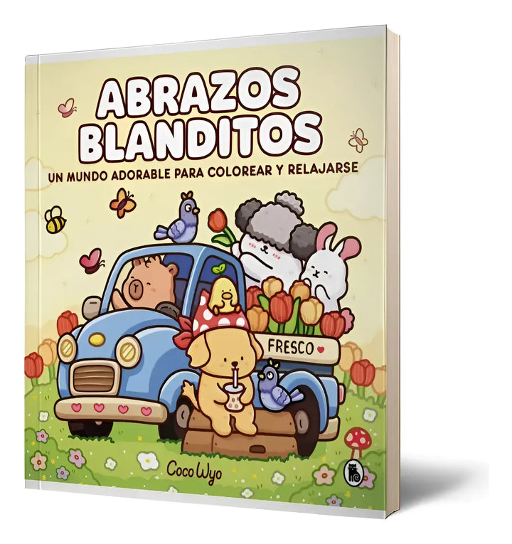 Libro Para Colorear Abrazos Blanditos Para Niños