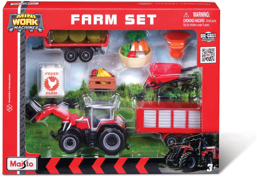 Set De Granja Y Maquinas Diecast Maisto