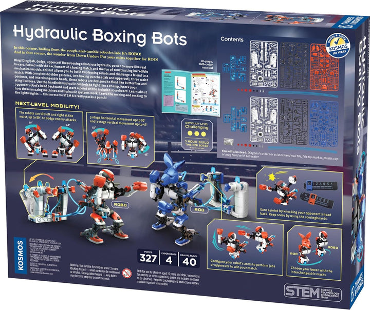 Kit Educativo Robots De Boxeo Hidráulicos para  Niños