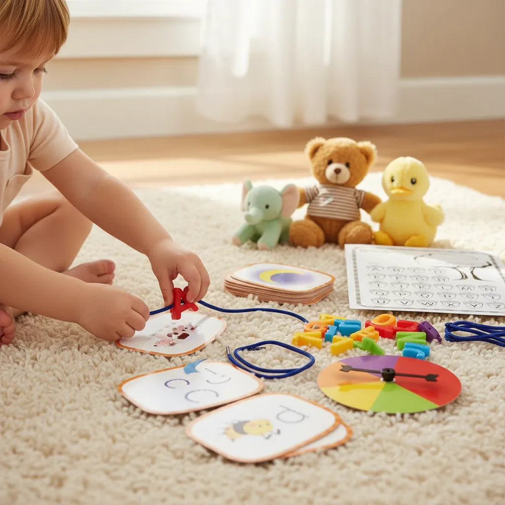 Juego Didáctico Letras Y Escritura Inglés