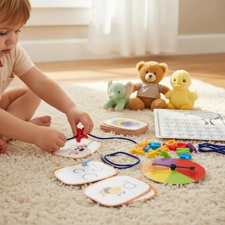 Juego Didáctico Letras Y Escritura Inglés