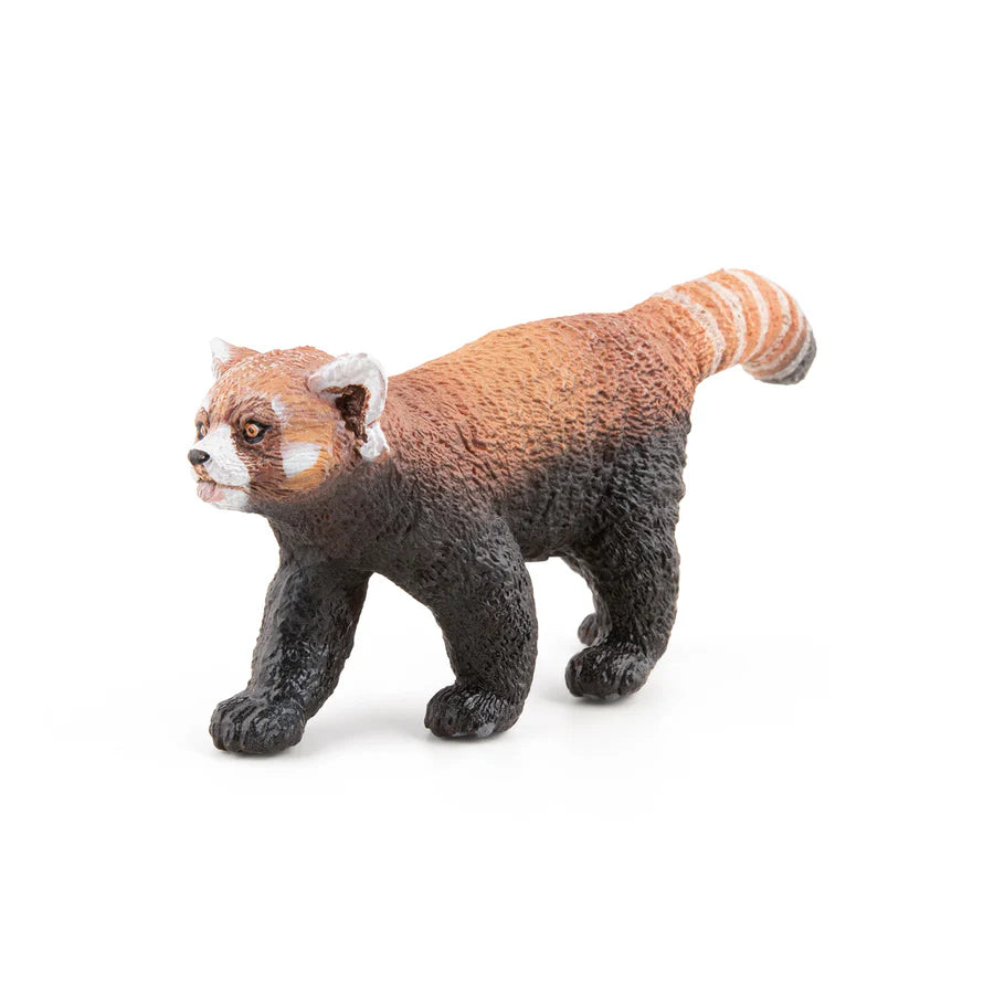 Figura Coleccionable Panda Rojo Pintados A Mano Papo Niños