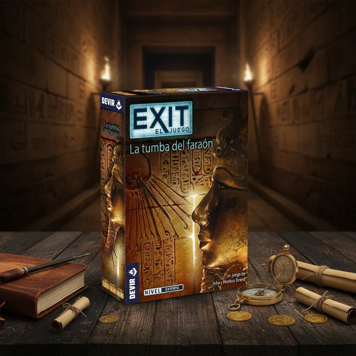 Juego De Mesa Exit La Tumba Del Faraon Niños Adultos