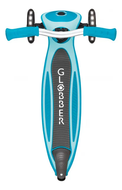 Patineta Master Lights azul Plegable Para Niños